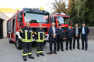Zwei neue Fahrzeuge für Innstädter Feuerwehr