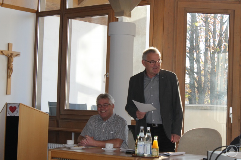 Bürgermeister Josef Gutsmiedl (Marktgemeinde Röhrnbach) und Bürgermeister Max Köberl (Gemeinde Ringelai)