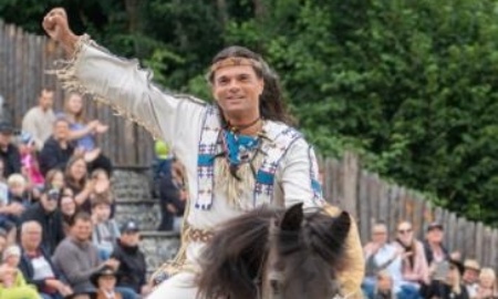 Kleines Jubiläum: Bereits zum 5. Mal reiten Winnetou und Old Shatterhand in Eging am See – oder besser: Silbersee