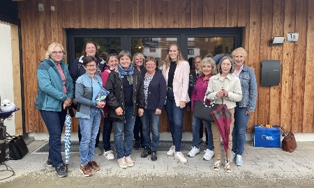 Gemeinsamer Austausch und Wanderung der Frauen Union Regen mit der Europalistenkandidatin Agnes Brücklmayer