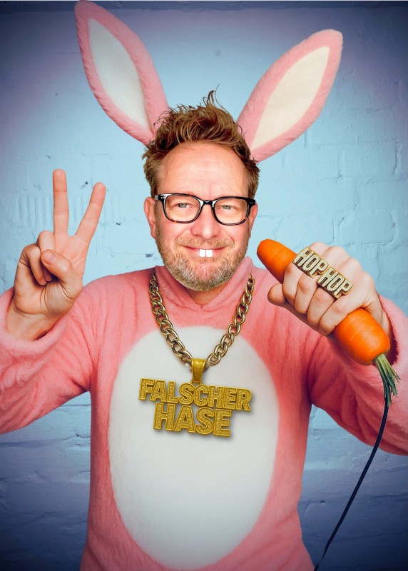 Flyer/Grafik zum Event: Falscher Hase – Martin Sierp 2026 am Fr., 09.01.2026 ab 19:30 Uhr