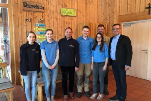 Junior Ranger beeindrucken den Umweltminister