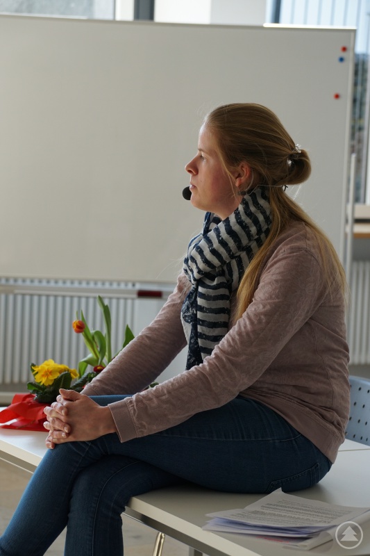 Sandra Norak, ehemaliges Opfer im Netz eines Loverboys.