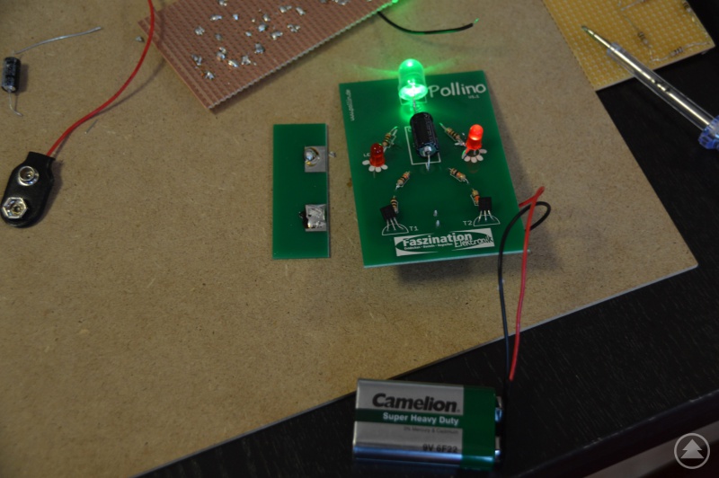 Das Ergebnis des Technik-Tages: Pollino