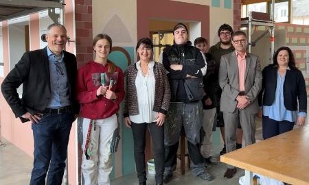 Arbeitsagentur gewinnt wertvolle Einblicke in die Arbeit des Verein Jugendpflege