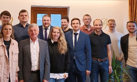 JWU Freyung bestätigt Vorsitzenden Christoph Weishäupl