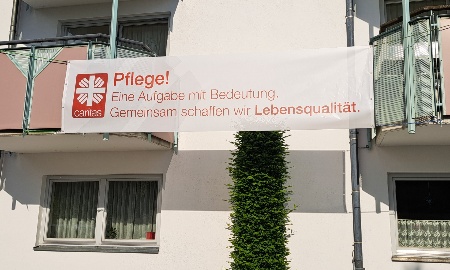 Mahnwache der Pflegenden in Hauzenberg