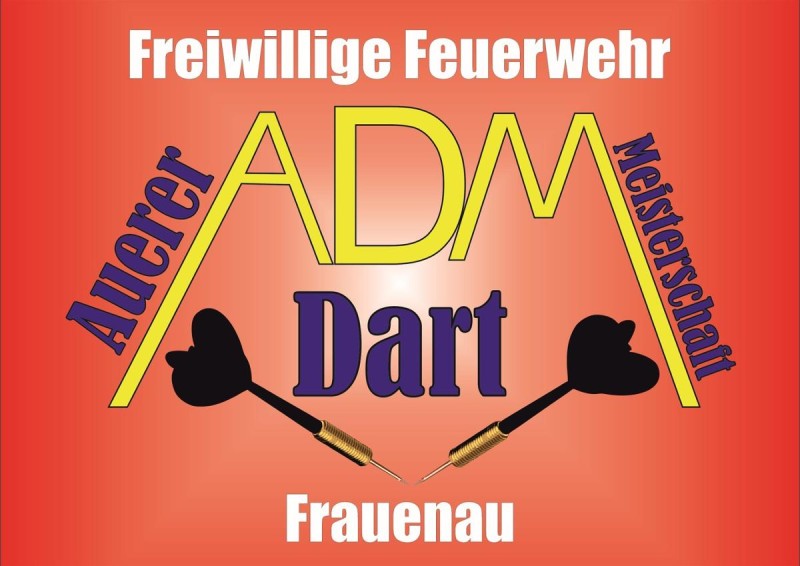 Flyer/Grafik zum Event: Auerer Dartmeisterschaft am Do., 23.10.2025 - Sa., 25.10.2025