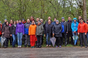 Lehrer nehmen den Biber unter die Lupe