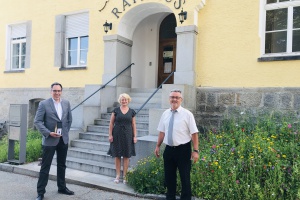 Rita Hagl-Kehl besucht den neugewählten Bürgermeister der Marktgemeinde Metten