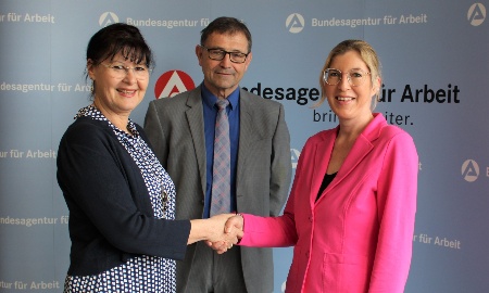 Katrin Wimmer-Unfried unterstützt als neue Bereichsleiterin die Geschäftsführung der Agentur für Arbeit Passau