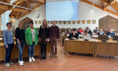 Vorstellung von örtlichen Hilfsangeboten für Kinder oder Eltern mit Behinderung im Arbeitskreis „Frühe Hilfen“