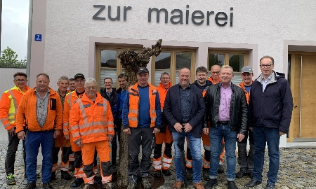 Reger Austausch zwischen den Bauhöfen im Ilzer Land