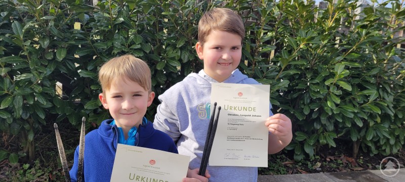 Schlagzeuger Kilian und Leopold Oktabec 24-02-11 Regionalwettbewerb Jugend musiziert - Kilian und Leopold Oktabec .jpg