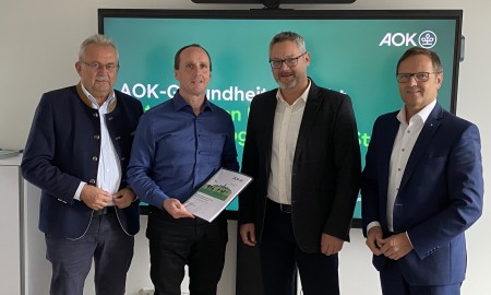 AOK-Gesundheitsbericht für den Landkreis Straubing-Bogen vorgestellt