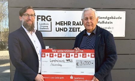 Unterst&uuml;tzung des Aktionstags f&uuml;r Menschen mit Handicap &ndash; Herbert Kern sen. spendet 3.000 Euro