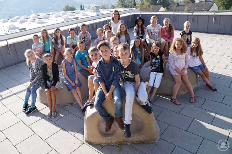 Klasse 5a mit Klassleiterin Christine Matthias