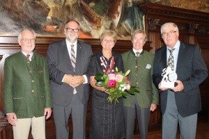 Ehrung von Monika und Norbert Wimmer