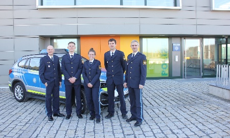 Drei Neuzugänge bei der Polizeiinspektion Grafenau
