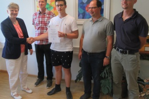 Stipendium für Schülerstudium gewonnen
