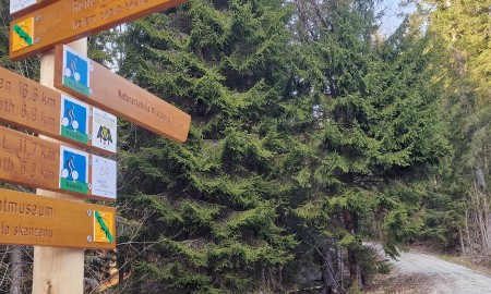 Neuer Radweg hinauf zum Wistlberg