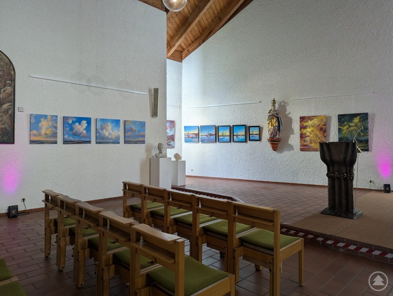 Kunstausstellung St. Erasmus Kirche in Deggendorf