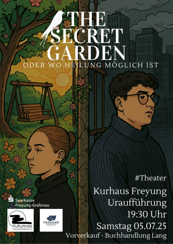 Flyer/Grafik zum Event: The Secret Garden – Oder wo Heilung möglich ist am Sa., 05.07.2025 ab 19:30 Uhr