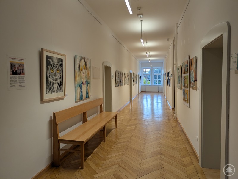Kunstausstellung im Rathaus Metten Erdgeschoss