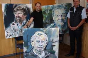 Portraits der drei bisherigen Nationalparkleiter