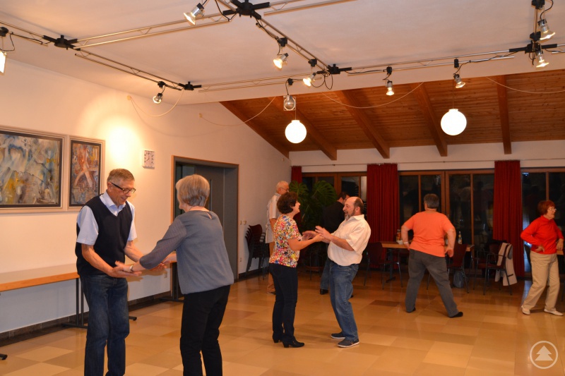 Die teilnehmenden Tanzpaare in Aktion.