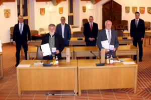 Auszeichnung mit der kommunalen Verdienstmedaille in Bronze