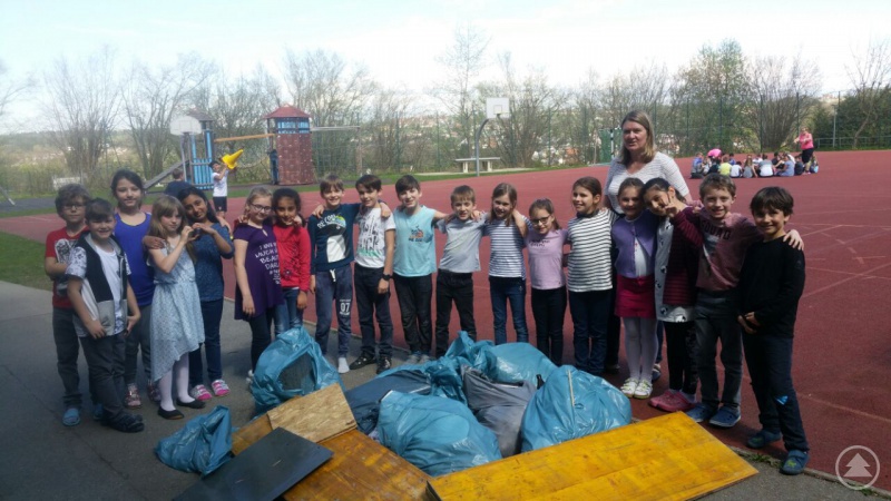 Rama-dama der Grundschule St. Anton