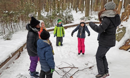 Waldspürnasen entdecken den Weihnachtswald