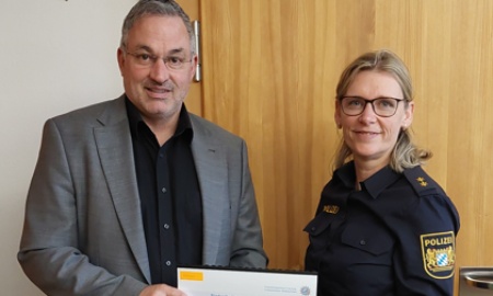 Bürgermeister Josef Gais lobt Polizei