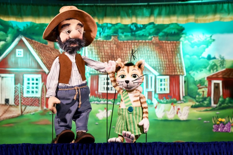 Flyer/Grafik zum Event: Petterson und Findus - Das Figurentheater der Familie Zinnecker in Passau am Fr., 14.03.2025