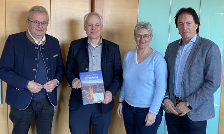 Neuer Ministerialbeauftragter f&uuml;r die Realschulen in Niederbayern zu Gast im Landratsamt Straubing-Bogen