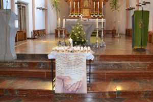 Gedenkgottesdienst der Palliativstation Freyung