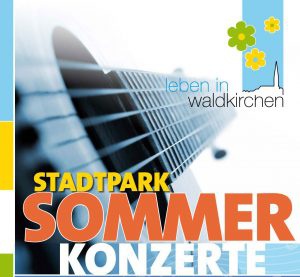 Flyer/Grafik zum Event: Stadtpark Sommerkonzert am Fr., 13.08.2021 von 19:00 bis 20:30 Uhr