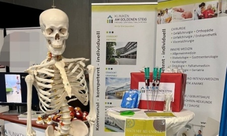 Kliniken Am Goldenen Steig präsentieren sich auf HoamatJob Messe