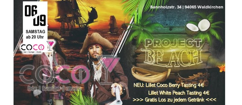 Flyer/Grafik zum Event: Project Beach Waldkirchen 2025 am Sa., 06.09.2025 ab 20:00 Uhr