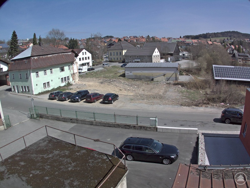 Eine Aufnahme der Webcam vom 11. April 2015.