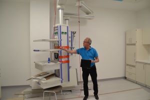 Die Sanierungs- und Modernisierungsarbeiten bei den Kliniken laufen auch in Corona-Zeiten, aber anders.