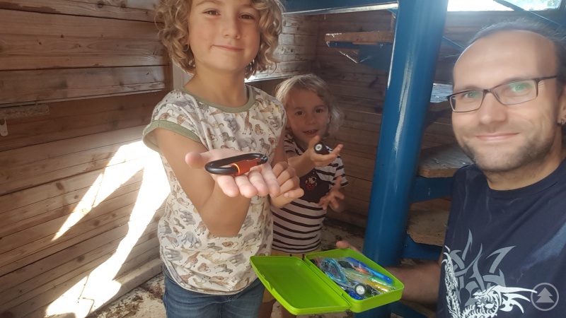 Die Geocaching-Tour "Ab durch die Hecke", die während der gesamten Ferienzeit angeboten wurde, hat den Kindern sehr viel Spaß gemacht.