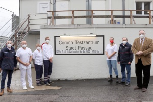 Neue Schnelltestmöglichkeit für Besucher des Klinikums