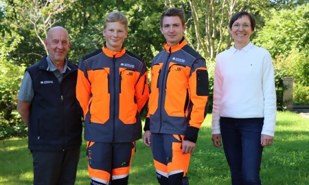 Zwei neue Azubis im Nationalpark