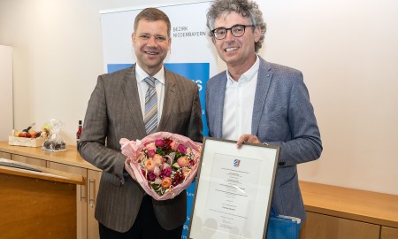 Bezirk Niederbayern verabschiedet Verwaltungsdirektor Thomas Klement