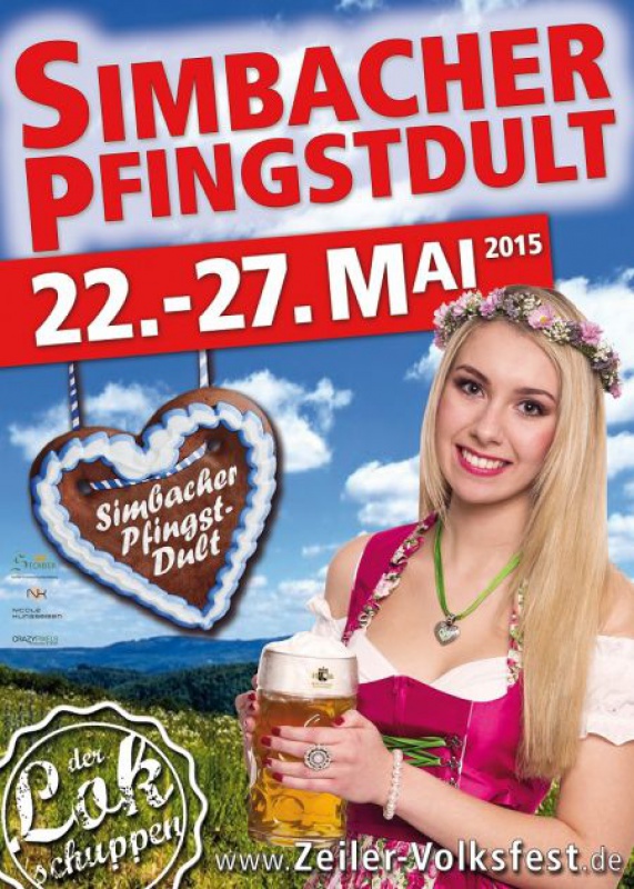 Flyer/Grafik zum Event: Pfingstdult Simbach am Fr., 22.05.2015 - Mi., 27.05.2015