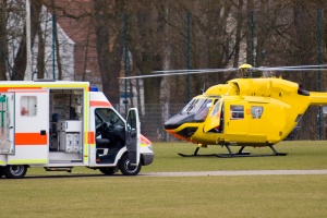 Übung im Bezirkskrankenhaus (BKH) Straubing