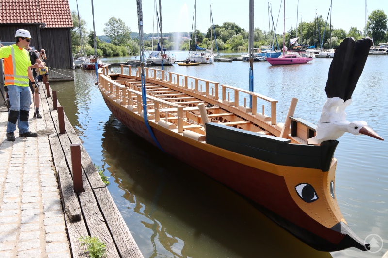 Das Römerboot Danuvina alacris.