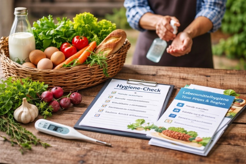 Flyer/Grafik zum Event: Lebensmittelhygiene und Lebensmittelrecht – Infoveranstaltung 2026 am Mi., 28.01.2026 ab 09:00 Uhr